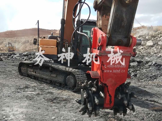 rw系列臥式液壓巖土銑挖機應(yīng)用