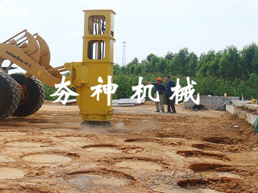 hc系列高速液壓夯實機案例