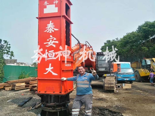 hc系列高速液壓夯實機案例